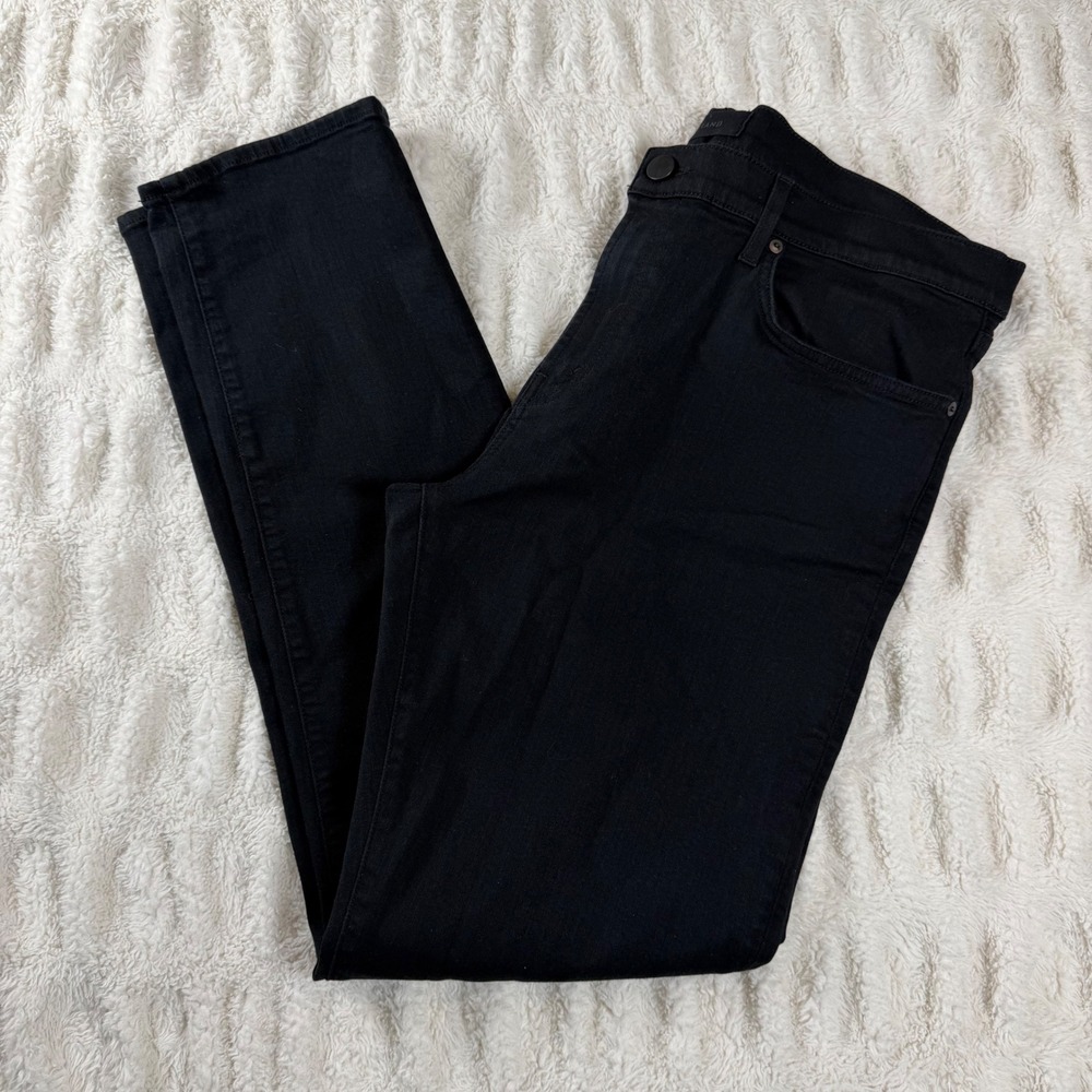 J Brand Mens Jeans Black Straight Leg Denim Pants Size 40